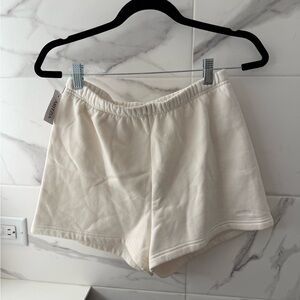 Aritzia cozy sweat fleece perfect hi rise mini short